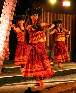 hula dancing
